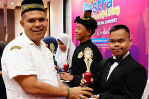 Kadisdik Aceh Tutup FLS3N Pendidikan Khusus, Aceh Besar Raih Juara Umum