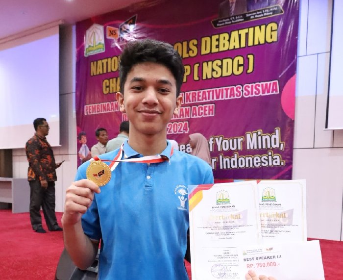 Muhammad Zawil Wafa Al Hafizh, Siswa SMA Fatih Bilingual School salah ...