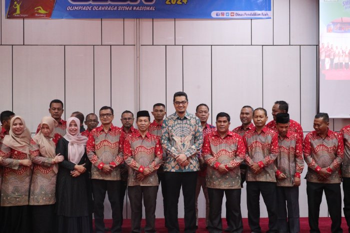 Kadisdik Aceh Lantik Pengurus MKKS SMK Provinsi Aceh Masa Kerja 2024 - 2028