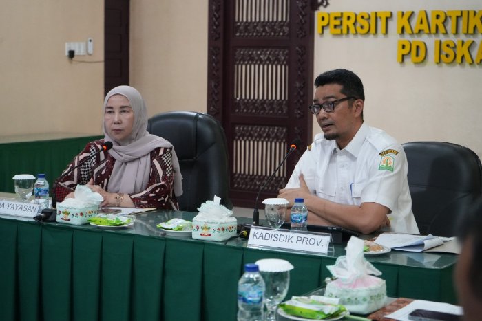 Disdik Aceh Gelar Rakor dengan Yayasan Kartika Jaya Bahas Solusi Kekurangan Guru Pasca UU ASN