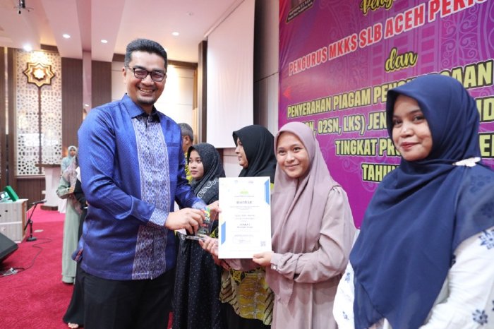 Banda Aceh - Aceh Besar Juara Umum Lomba O2SN, LKS dan FLS2N Tingkat Provinsi