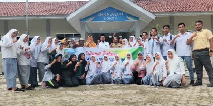 SMKN 1 Lokop Gelar Workshop Pembuatan Sabun Herbal, Hadirkan Pemateri dari Medan