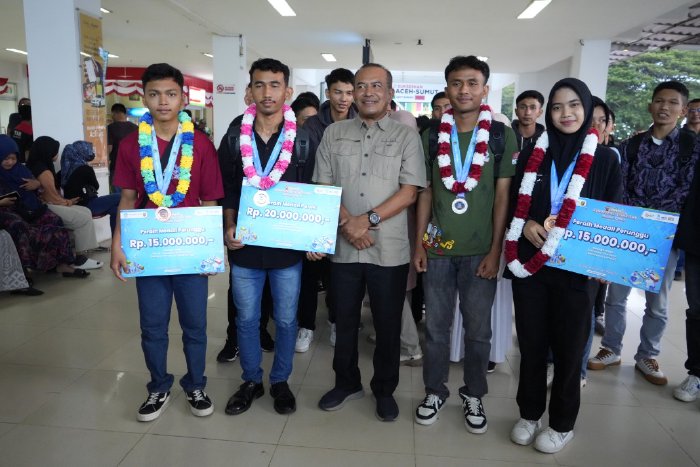 Aceh Raih Tiga Medali di LKS Nasional, Kadisdik Aceh Apresiasi Para Juara dan Dorong Siswa SMK untuk Terus Berprestasi