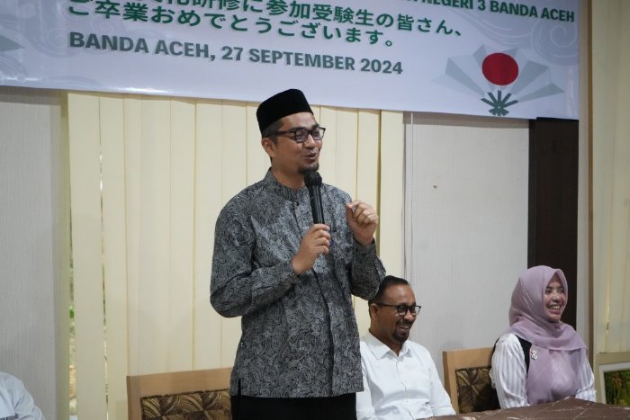 Kadisdik Aceh Apresiasi Pelatihan Bahasa dan Budaya Jepang: Disiplin dan Etika Kunci Sukses