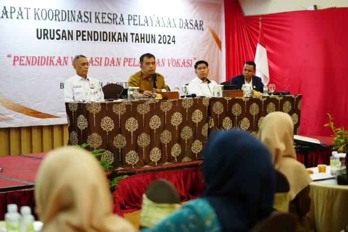 Rapat Koordinasi Kesra Pelayanan Dasar Urusan Pendidikan 2024, Fokus pada Pendidikan dan Pelatihan Vokasi
