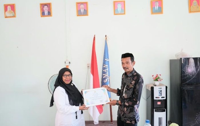 Gelar Coaching Clinic bagi Gen Z, SMAN 1 Julok Gandeng Duta Kampus IAIN Lhokseumawe