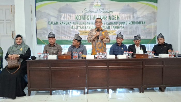 Komisi VI DPRA Tinjau Sarana dan Prasarana Pendidikan di Aceh Tamiang