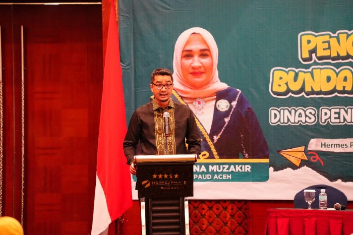 Gubernur Aceh Buka Acara Penguatan Pokja Bunda PAUD se-Aceh, Tekankan Sinergi dan Layanan PAUD Berkualitas